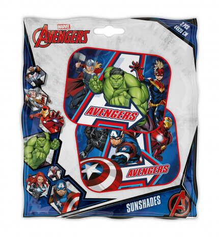 zonneschermen Avengers 44 x 35 cm 2 stuks