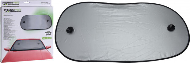 auto zonneschermen zilver afm. 100 x 50 cm