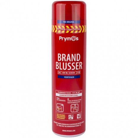 spraybrandblusser 600 ml rood