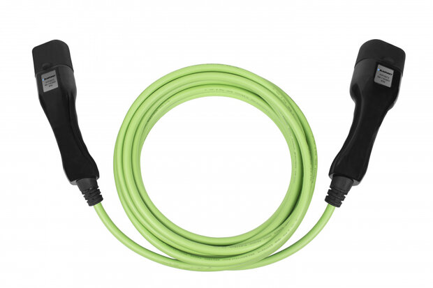 laadkabel elektrische auto A1p16at2 groen 8 meter