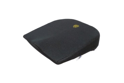 zitkussen Wig schuimrubber 40 x 41 cm zwart