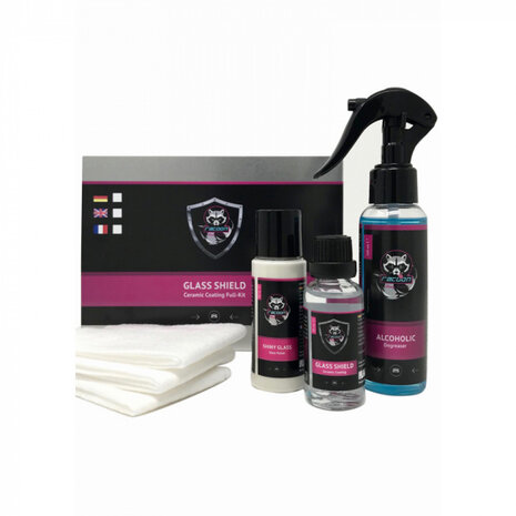 glascoatingset transparant 8-delig