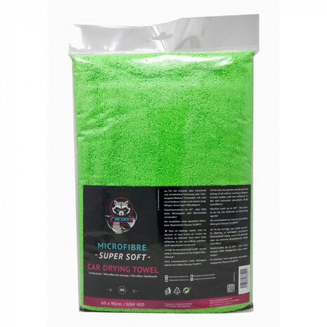 microvezeldoek Super Soft 60 x 90 cm groen