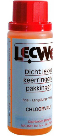 anti-lek keerringen 100 ml kunststof geel