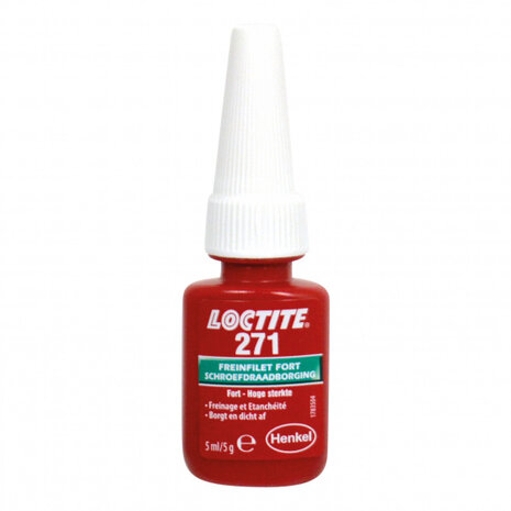 multispray schroefdraadborging Loctite 271 rood 5 ml