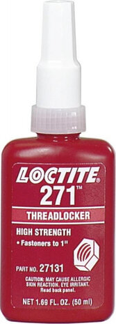 schroefdraadborging Loctite 271 rood 24 ml