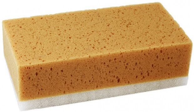 autospons anti insect 21 x 11 cm geel/wit
