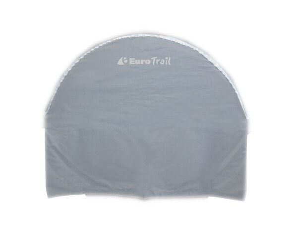 wielflap medium 77 x 60 cm polyester grijs 1 stuk
