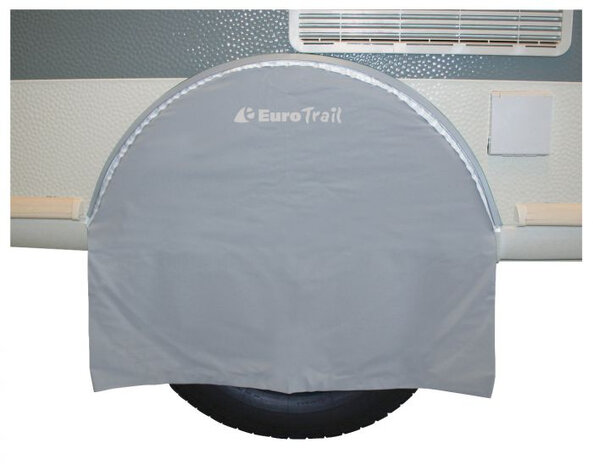 wielflap large 86 x 79 cm polyester grijs 1 stuk