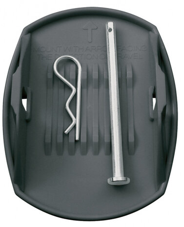stabilisatievoet Jumbo Feet 18 cm donkergrijs 4 stuks