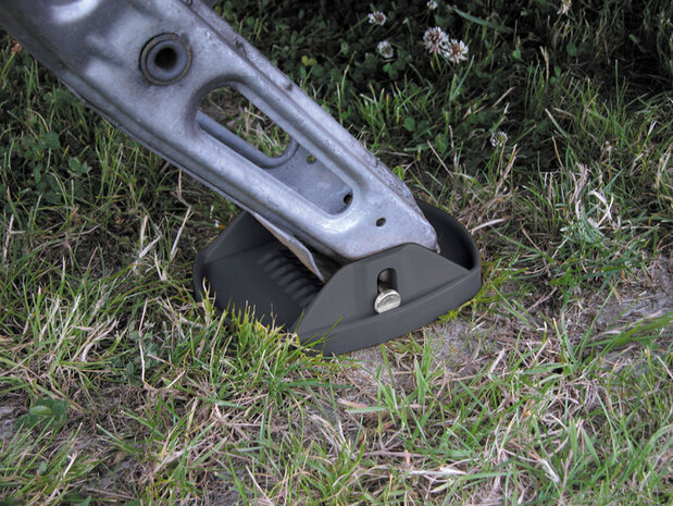 stabilisatievoet Jumbo Feet 18 cm donkergrijs 4 stuks
