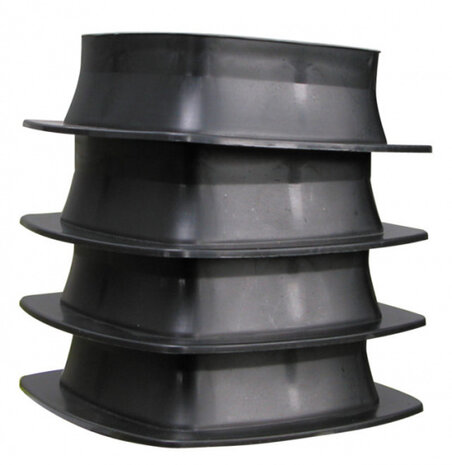 verhogers Jumbo Feet 49,5 cm donkergrijs 4 stuks