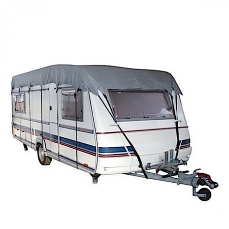 beschermhoes dak caravan 800 x 300 cm SFS grijs