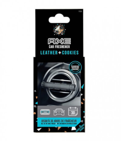 luchtverfrisser Leather &amp; Cookies alu zwart/zilver 3-delig