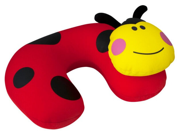 nekkussen Lieveheerstbeestje 31 cm polyester rood