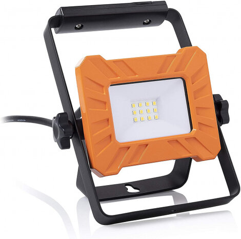 werklamp FCL-76003 led 10 Watt 45 cm zwart/oranje
