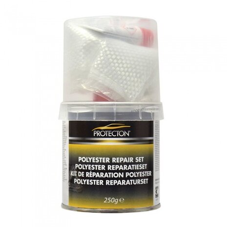 polyester reparatieset 250 gram 2-delig