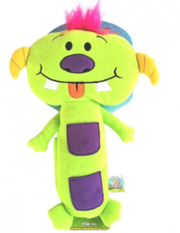 gordelhoes Monster junior 34 cm polyester groen/paars