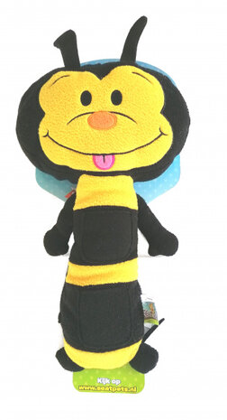 gordelhoes Bij junior 34 cm polyester geel/zwart