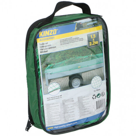 afdeknet 1,5 x 2,2 meter polyester groen