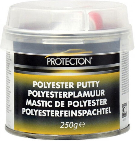 plamuur 250 gram polyester grijs