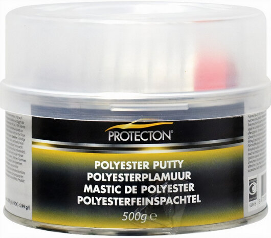plamuur 500 gram polyester grijs