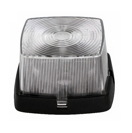 zijlamp rechthoek 12V 63 x 67 mm wit