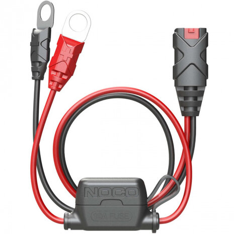 accuklemmen X-Connect GC008 60 cm rood/zwart