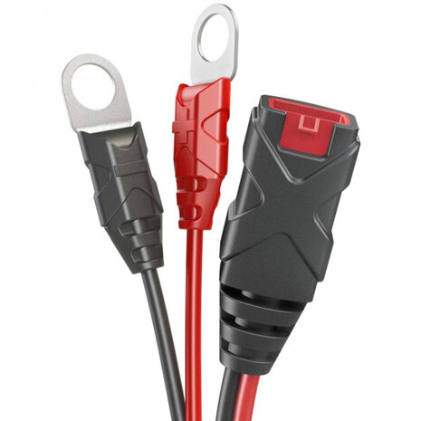 accuklemmen X-Connect GC008 60 cm rood/zwart