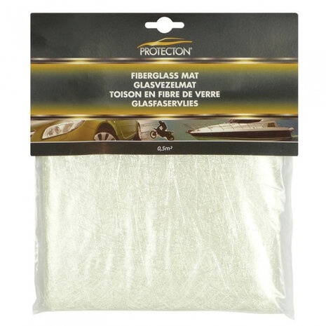 glasvezelmat 0,5 m2 40 x 127 cm wit