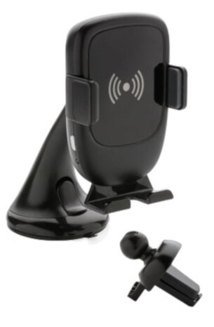 autolader draadloos 5V/1A 11,9 cm ABS zwart