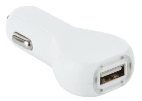 autolader met USB-poort 5V/2,1A ABS wit