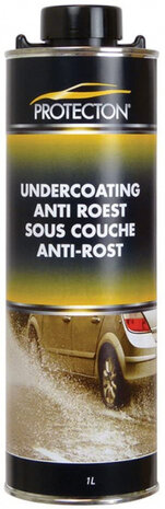 anti-roest spray 1 liter 8,2 cm aluminium zwart/geel