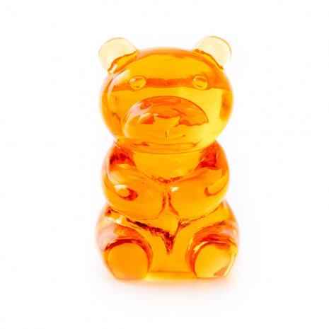 brilhouder Beer 7,1 x 4,2 cm polyresin oranje