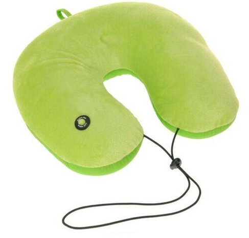 nekmassagekussen 32 cm polyester groen