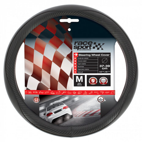 stuurhoes Sporter 37-39 cm PVC/kunstleer zwart