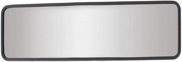 achteruitkijkspiegel panorama 25 x 6,5 cm glas zilver
