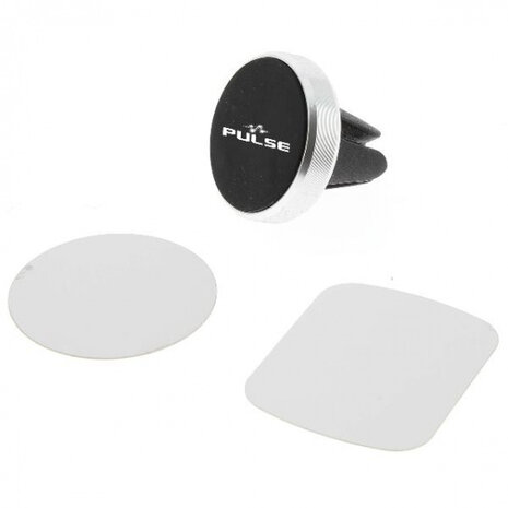 magnetische telefoonhouder 2,5 cm zwart 3-delig
