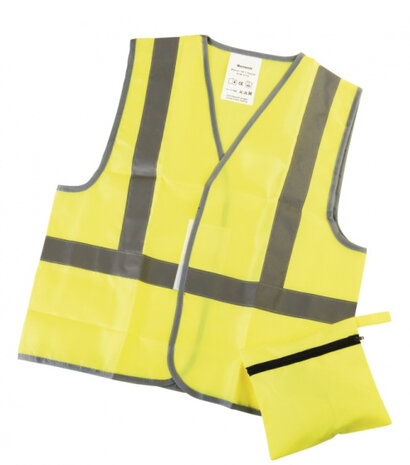 veiligheidshesje junior 55 x 45 cm polyester geel