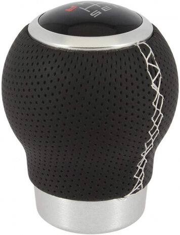 pookhoes universeel 19 cm PVC zwart/wit