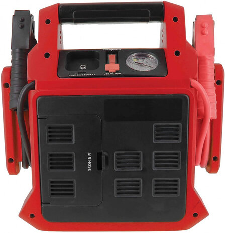 acculader 500-1100 A luchtcompressor 42 cm rood