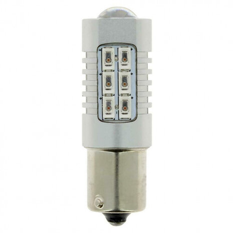 autolamp BA15S led S600 12-24V 2,5 Watt wit