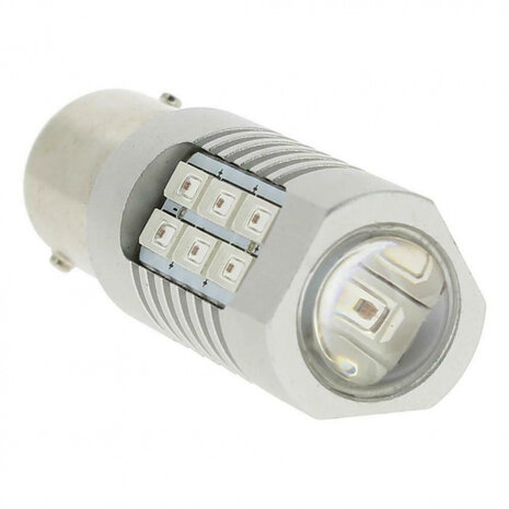 autolamp BA15S led S600 12-24V 2,5 Watt wit