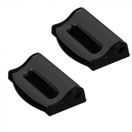 veiligheidsgordelclips zwart 2 stuks