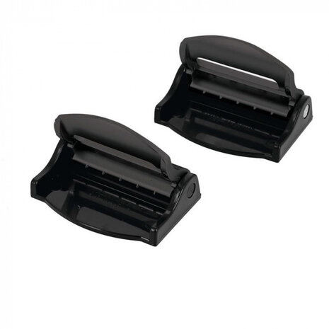 veiligheidsgordelclips zwart 2 stuks