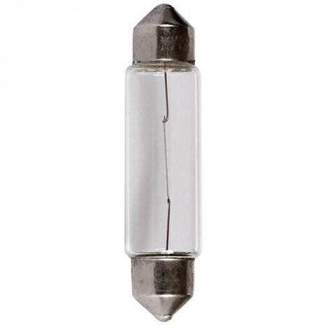 halogeenlamp Festoon SV8.5 12V 5W 38 x 11 mm 10 stuks