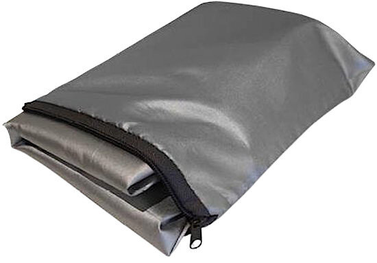 anti-ijsdeken 100 x 158 cm polyester grijs 4 stuks