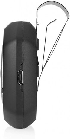 carkit SK-1541 bluetooth oplaadbaar 10,5 cm rubber