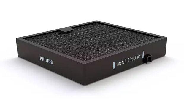 vervangende filter GoPure GSF120 12 x 11 cm zwart