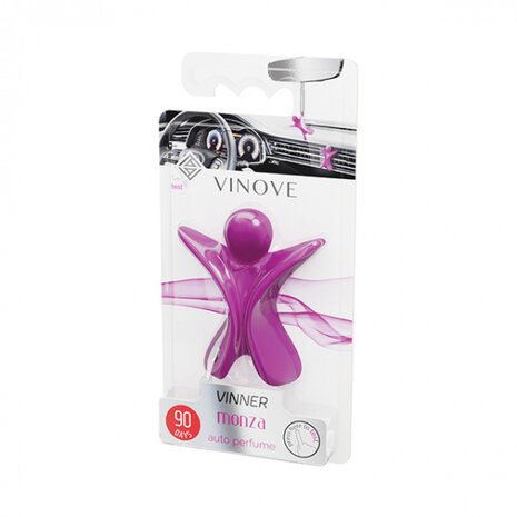 autoparfum Vinner Monza dames polymeer paars